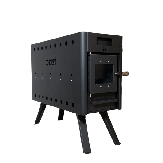 Viðarofn og burðartaska